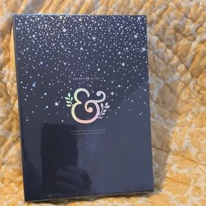 Archer & Olive Black Starry Ampersand Hardcover Journal